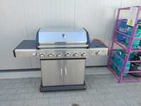 Solidny GRILL Gazowy  EL FUEGO DELUXE 7P 21KW żeliwny ruszt !