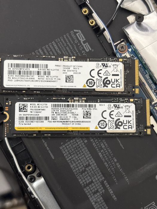 SSD NVME диск 1ТБ 2ТБ 980 PRO V-NAND Samsung PM9A1