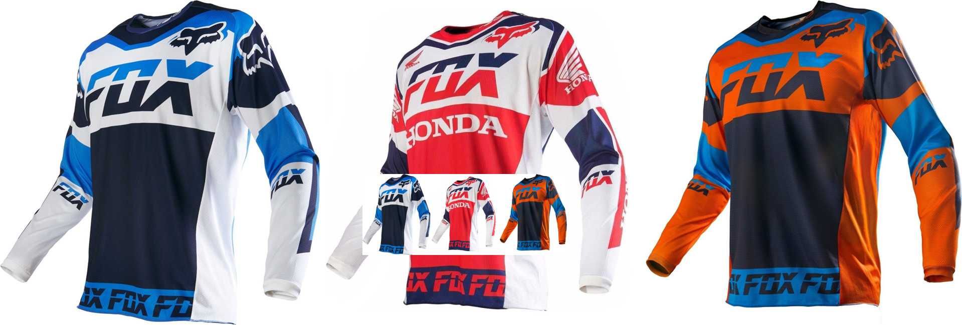 BLUZA KOSZULA FOX HONDA yamaha rower cross enduro quad mx mtb L XL