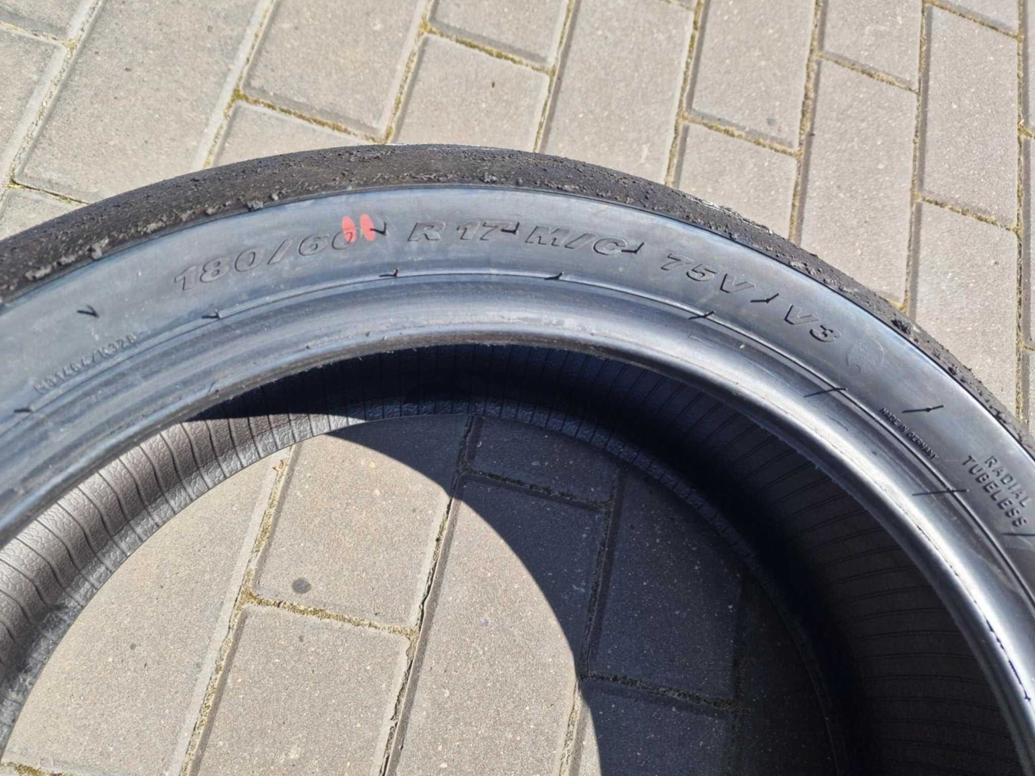 Opona SUPERCORSA 180/60-17 SC1 / slick, SUPERBIKE KR-108 D213 tor