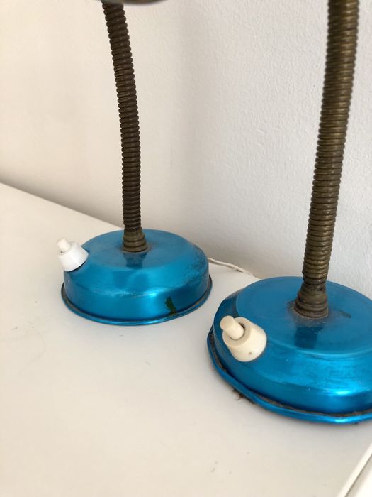 Par de candeeiros vintage