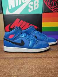 Buty Nike Air Jordan 1 MID Sport Blue 38 EU 24 cm aj1 jedynki jordany