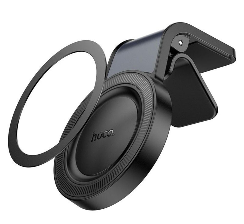 Магнітний тримач для iPhone в машину в повітропровід HOCO H59 MagSafe
