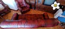 Sofas Chateau d'Ax (pele genuina)