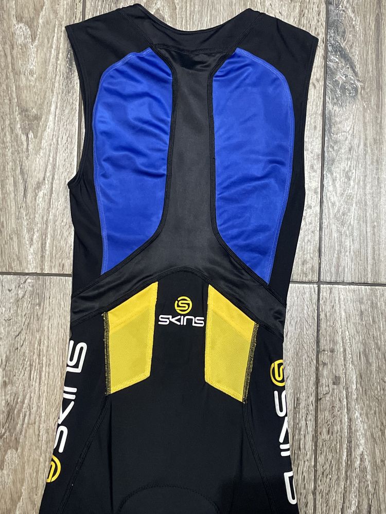 Męski strój triathlonowy SKINS Tri 400 roz XS