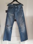 ZARA jeasny wide leg szeroka nogawka 38