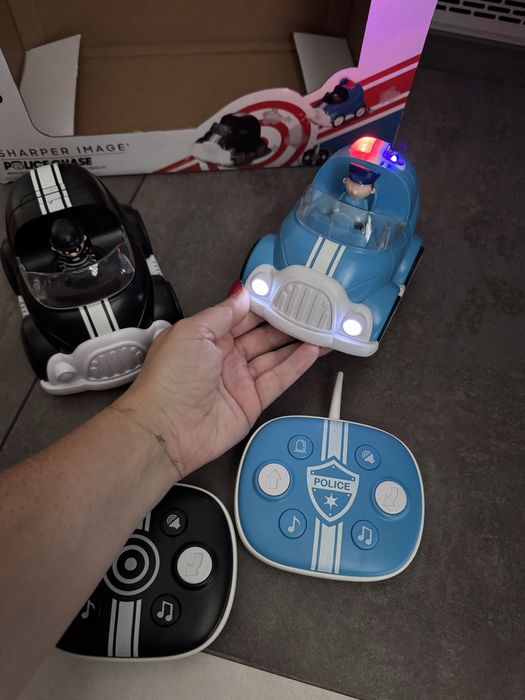 samochód na pilot sterowany zestaw policja złodziej wyścigi gra świeci