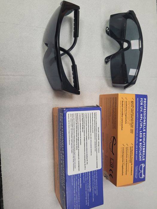 Okulary ochronne UV medlight premium