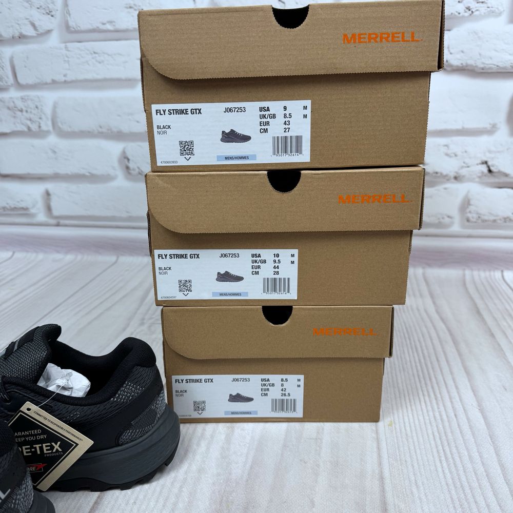Кросівки трекінгові 42-44р Merrell Fly Strike Gore-Tex
