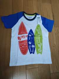 Nowy z metką t-shirt nowa koszulka surfing rozmiar 134