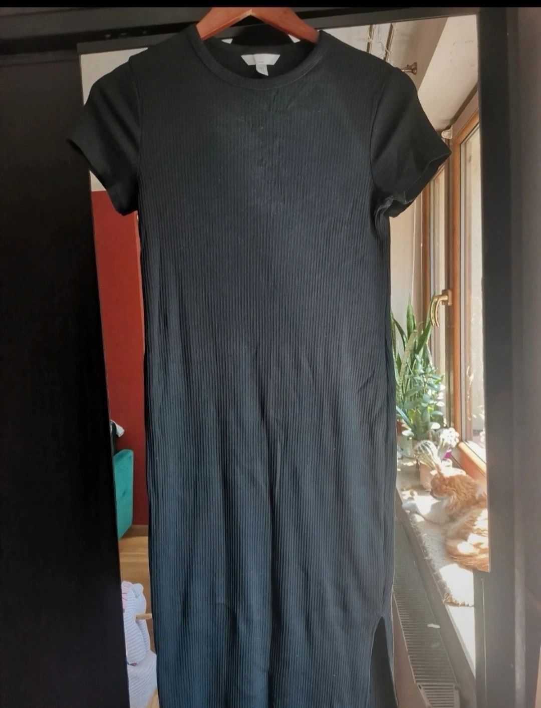 H&M mama sukienka ciążowa midi/maxi
