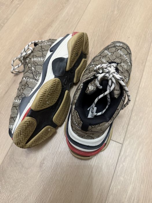 Buty Balenciaga x Gucci triple S