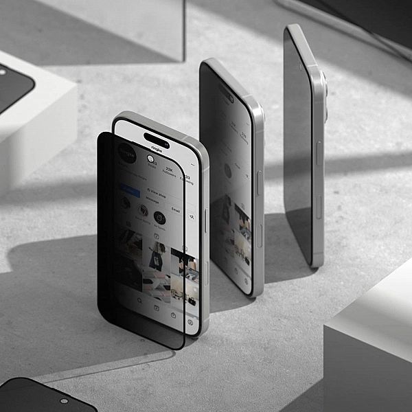 Szklo Prywatyzujące Ringke Easy Slide 2-Pack Iphone 16 Pro Max Privacy