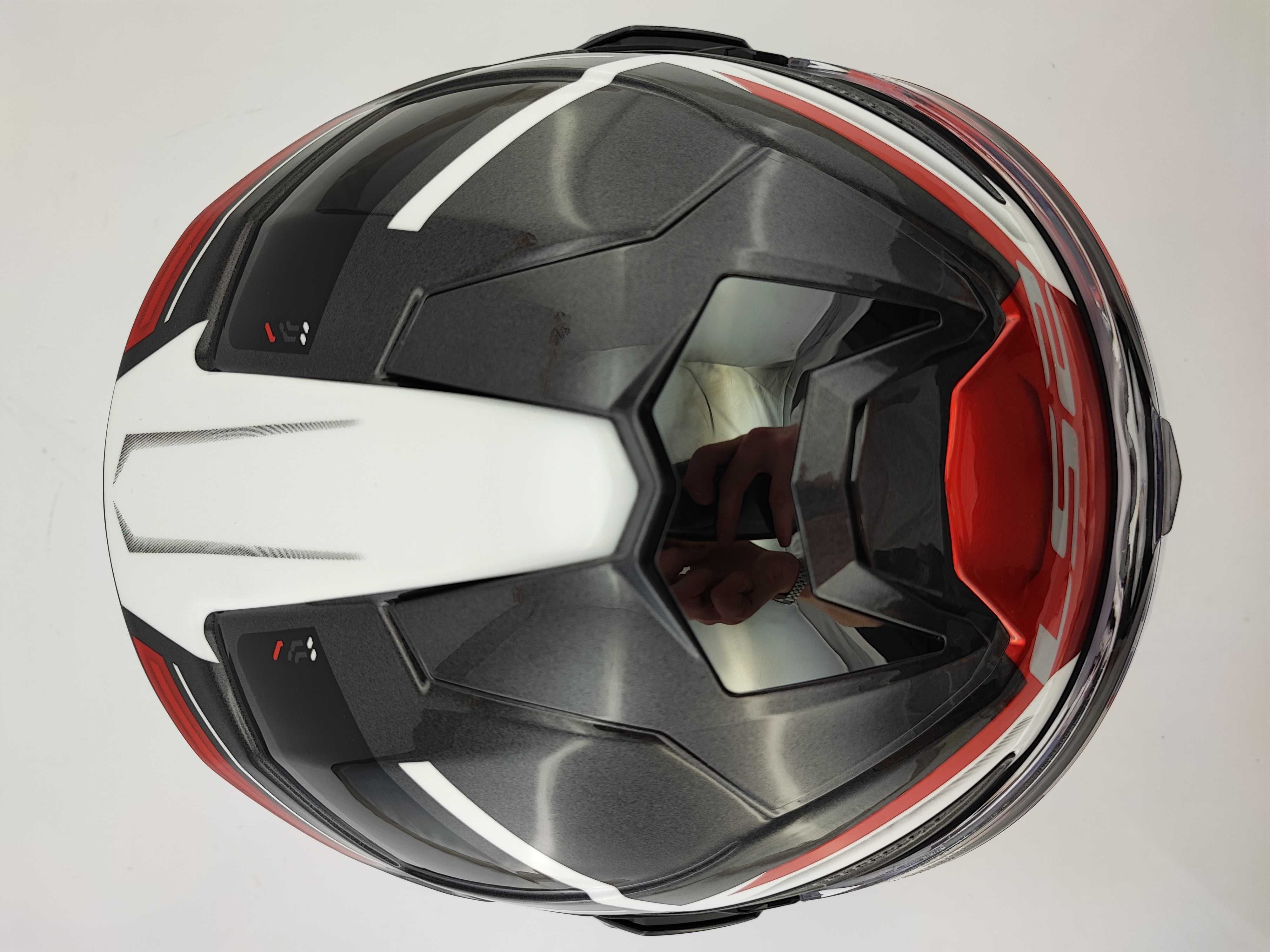 WYPRZEDAŻ Kask Szczękowy Blenda LS2 FF901 Advant X Spectrum Red