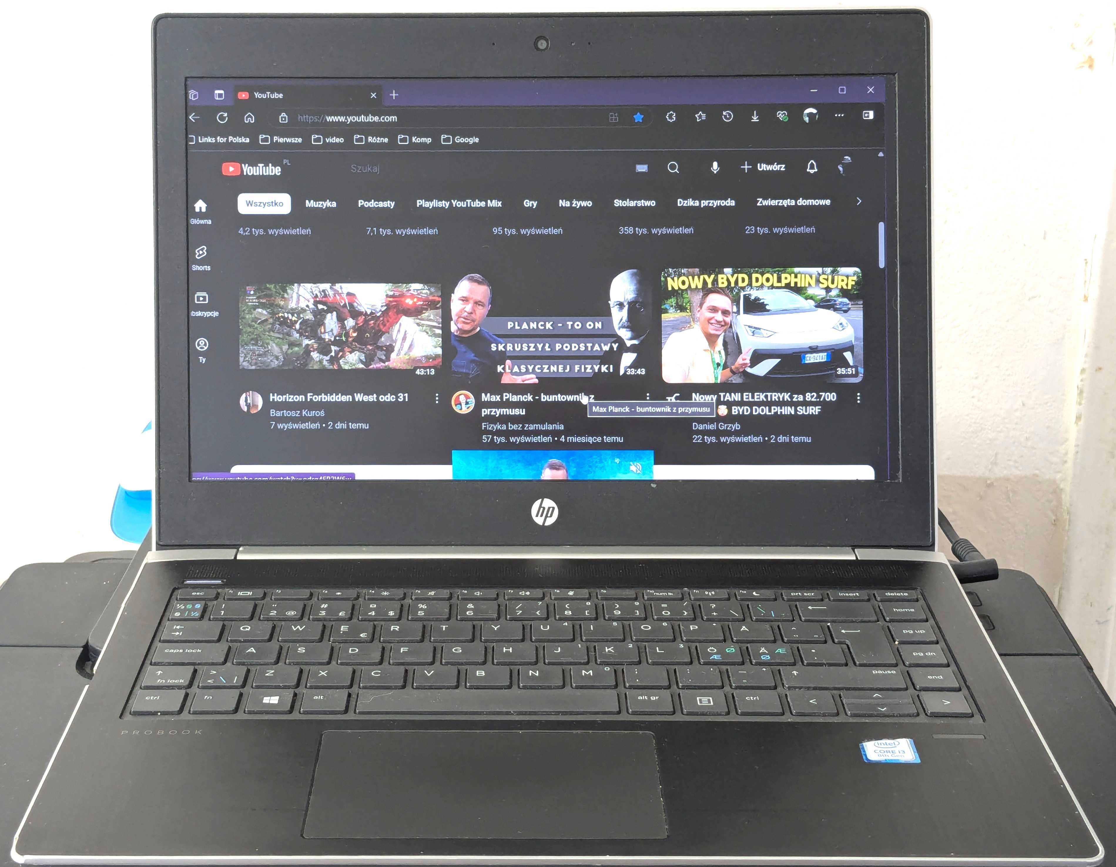 HP Probook 430 G5 - i3-8130U - 8/128