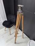 Drewniany statyw fotograficzny, retro-loft stan b.dobry