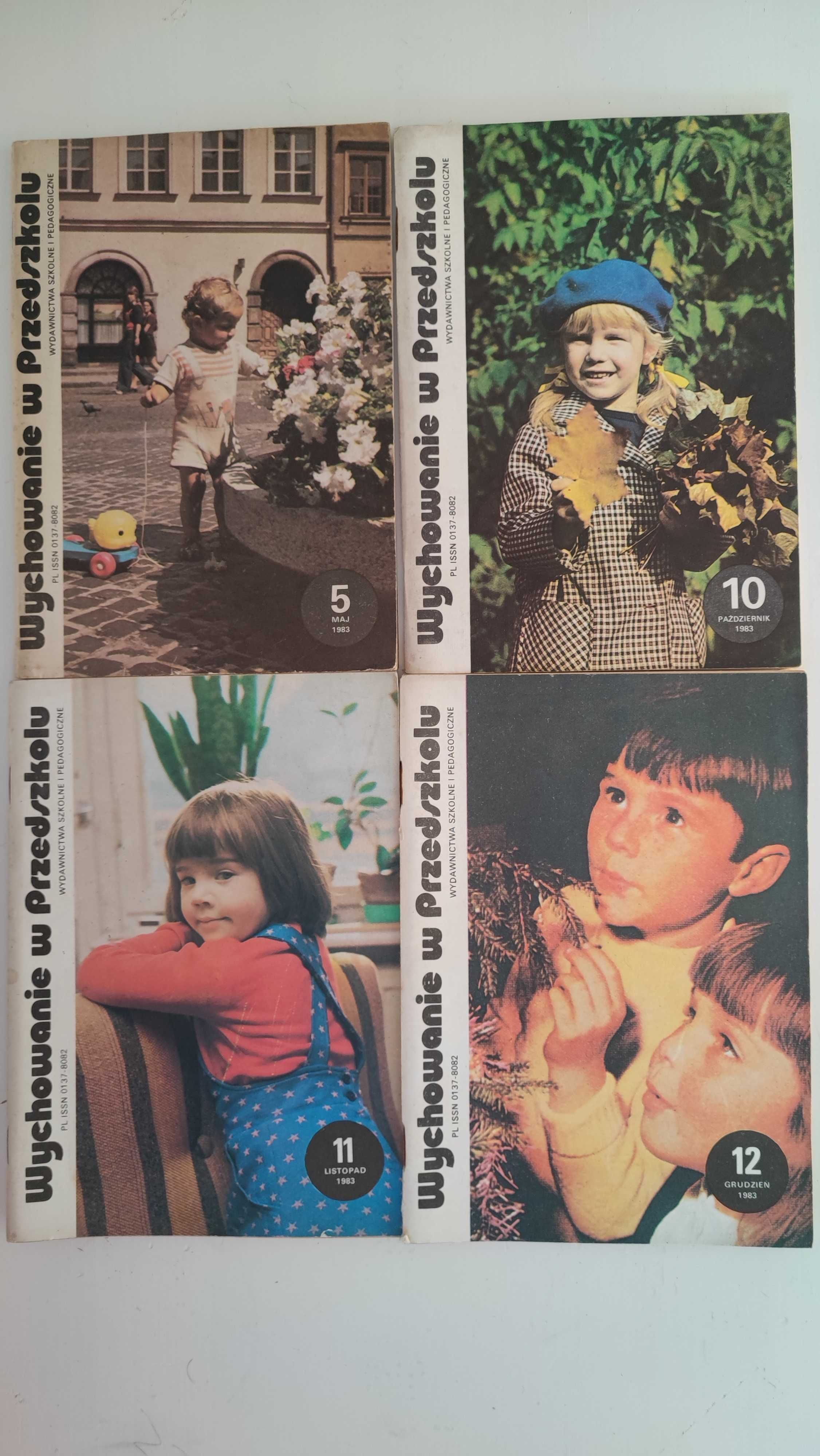Mega zestaw WYCHOWANIE W PRZEDSZKOLU - roczniki 1981-83  STAN DOBRY