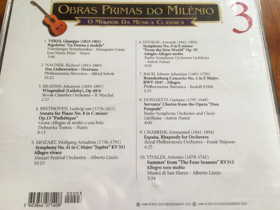 Obras Primas Do Milénio 3