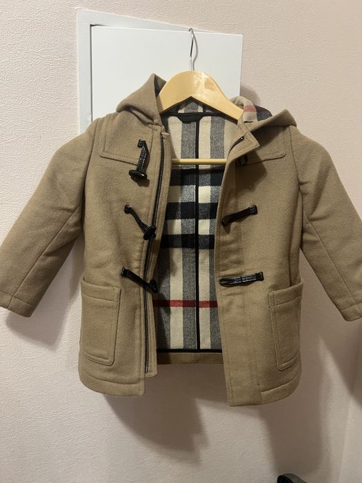 BURBERRY пальто дафлкот детское