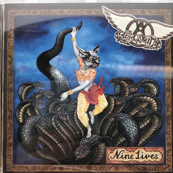 cd - aerosmith - nine lives