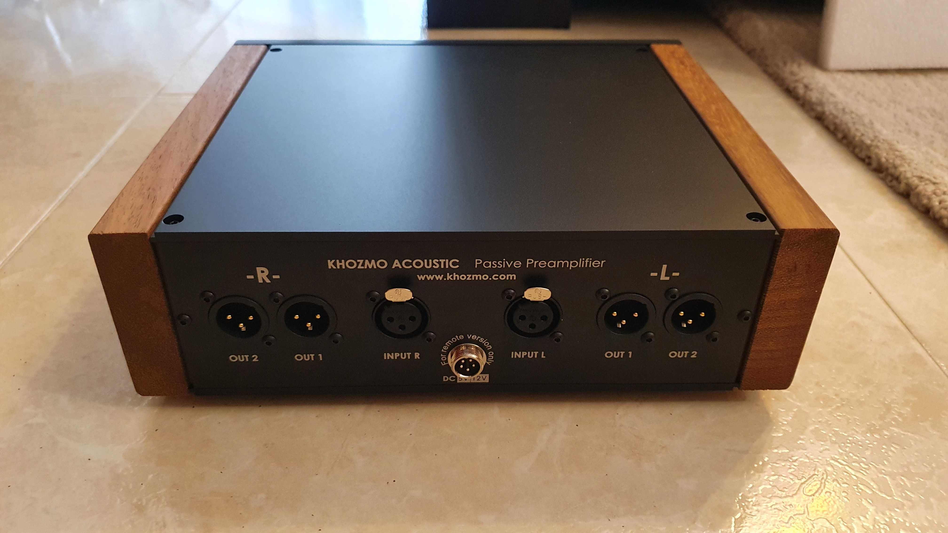 Khozmo Acoustic Passive Preamplifier