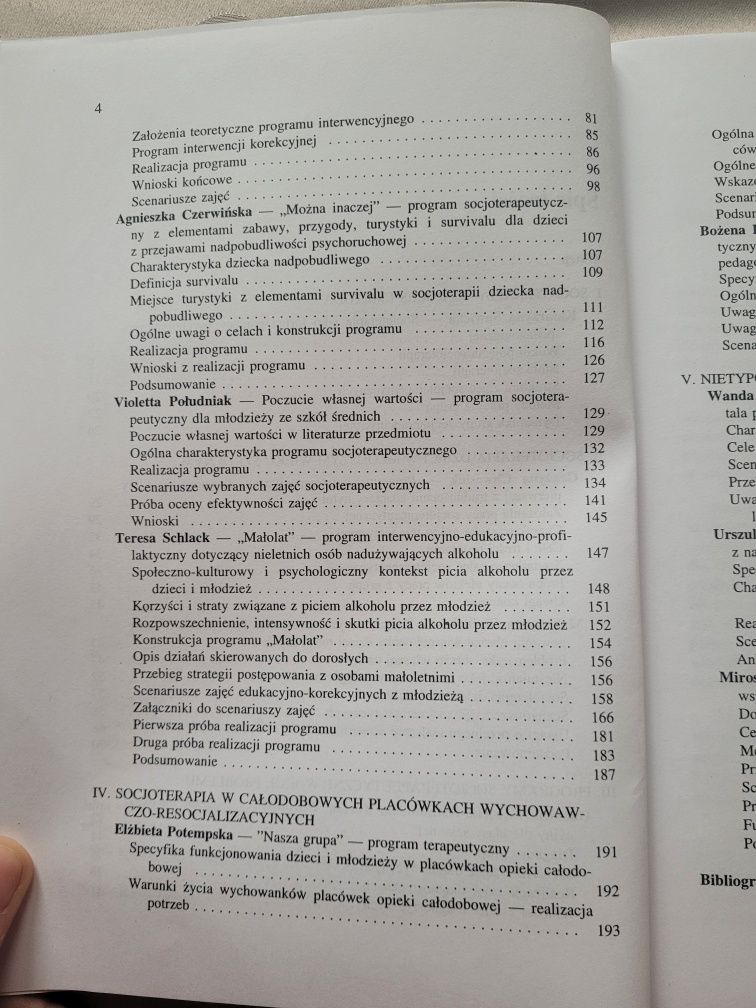 Socjoterapia praca zbiorowa