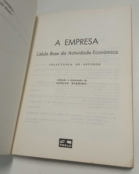 A empresa célula base da actividade económica, de Oskar Lange