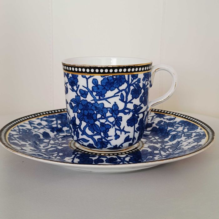 **WIELKA filiżanka porcelana stary COALPORT 1875_1881