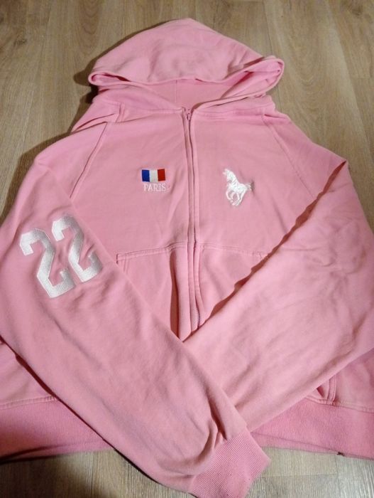 Зипка Balenciaga x polo розовая