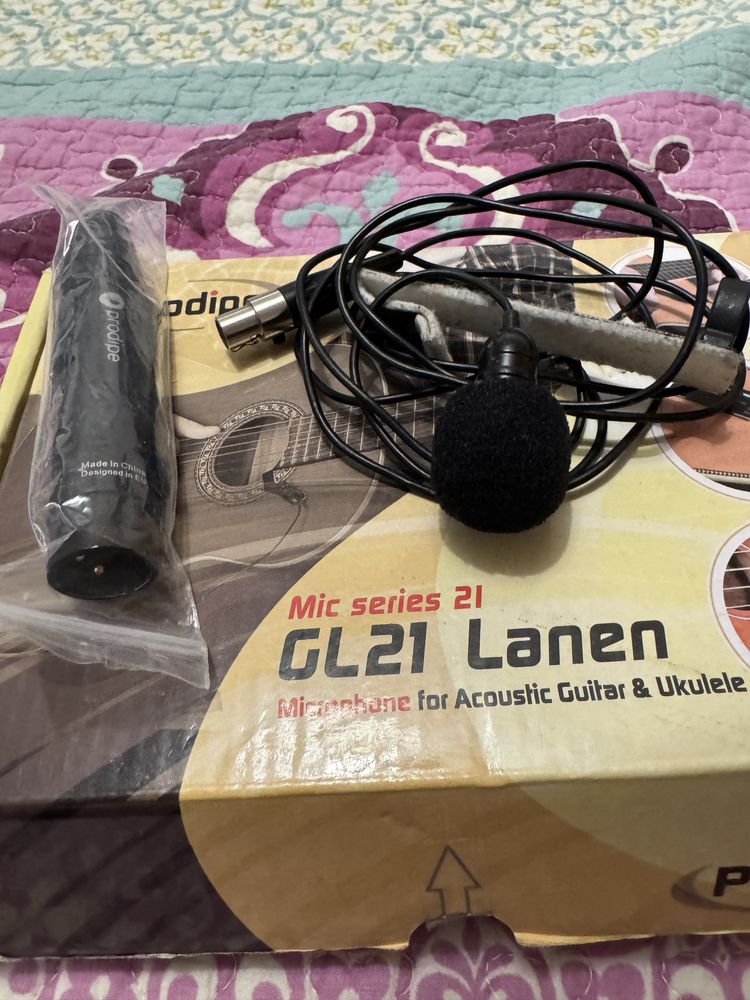 Prodipe GL21 Lanen Microfone Guitarra ou Voz XLR