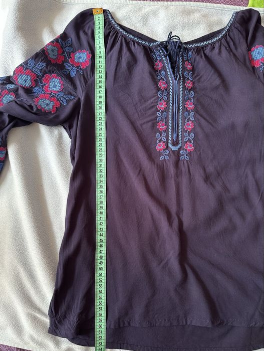 Вишиванка жіноча синя