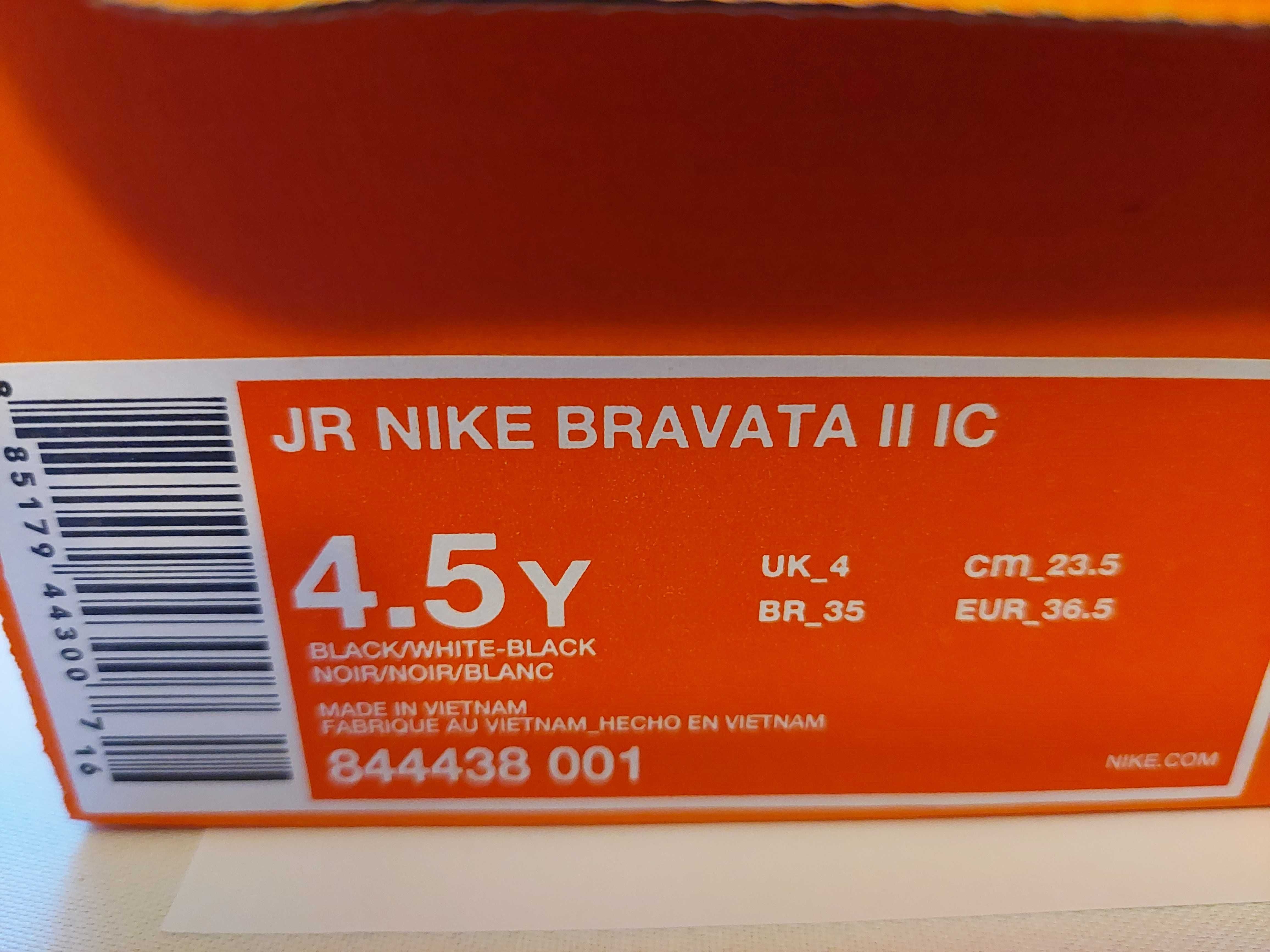 Buty piłkarskie, halówki Nike Bravata II IC - rozmiar 36,5