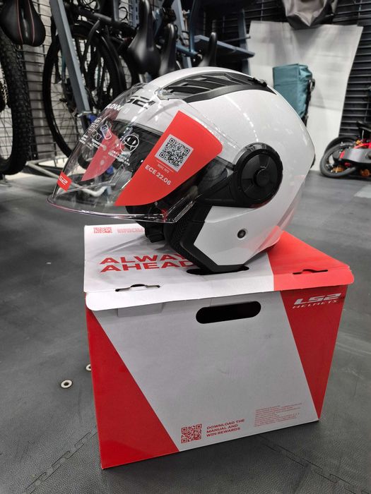 Kask ls2 airflow 2 Bialy rozmiar L