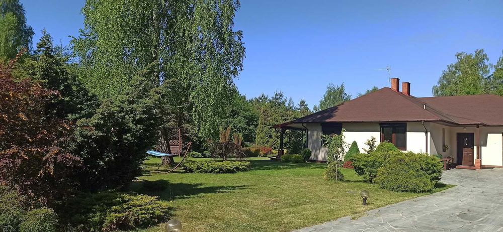 Dom parterowy 120m2, działka 1200 m2,