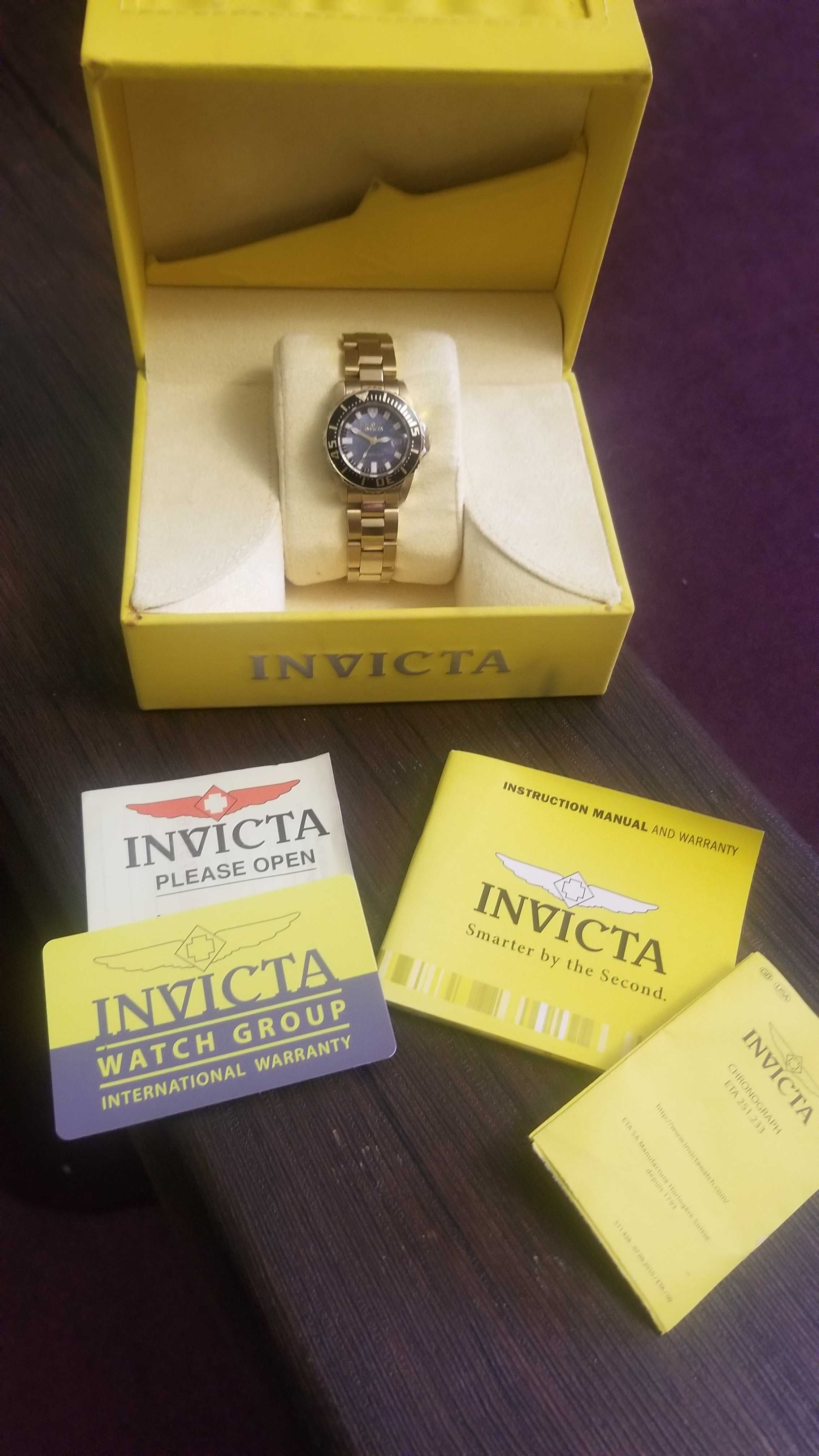Жіночий годинник від "Invicta" модель - 2962 (Швейцарiя).