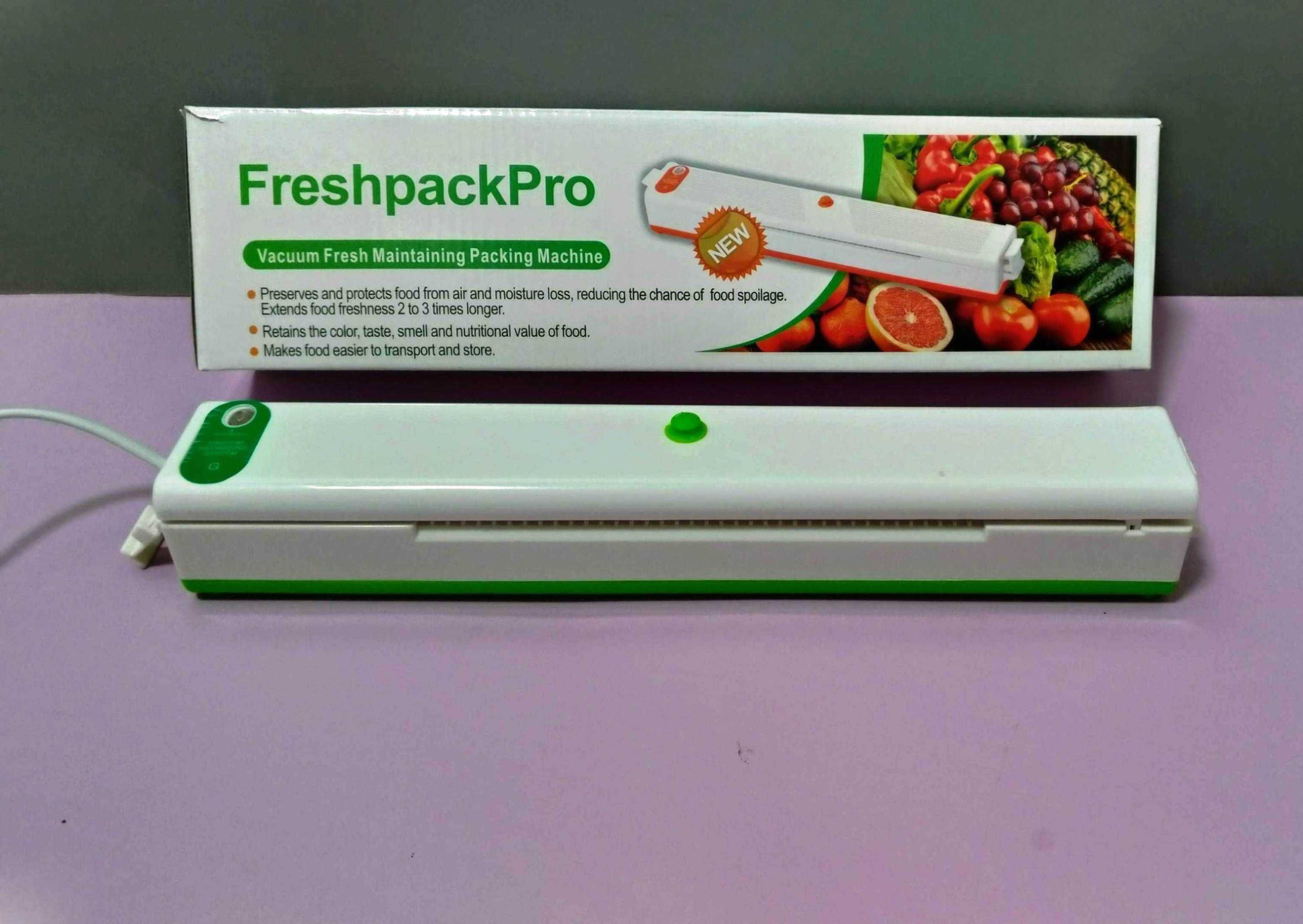 Новий вакууматор FreshpackPro Вакуматор + пакети