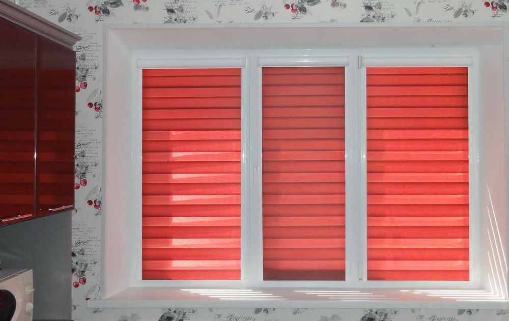 Жалюзи на окна и Рулонные шторы. Жалюзи день ночь гарантия 12 мес. R12