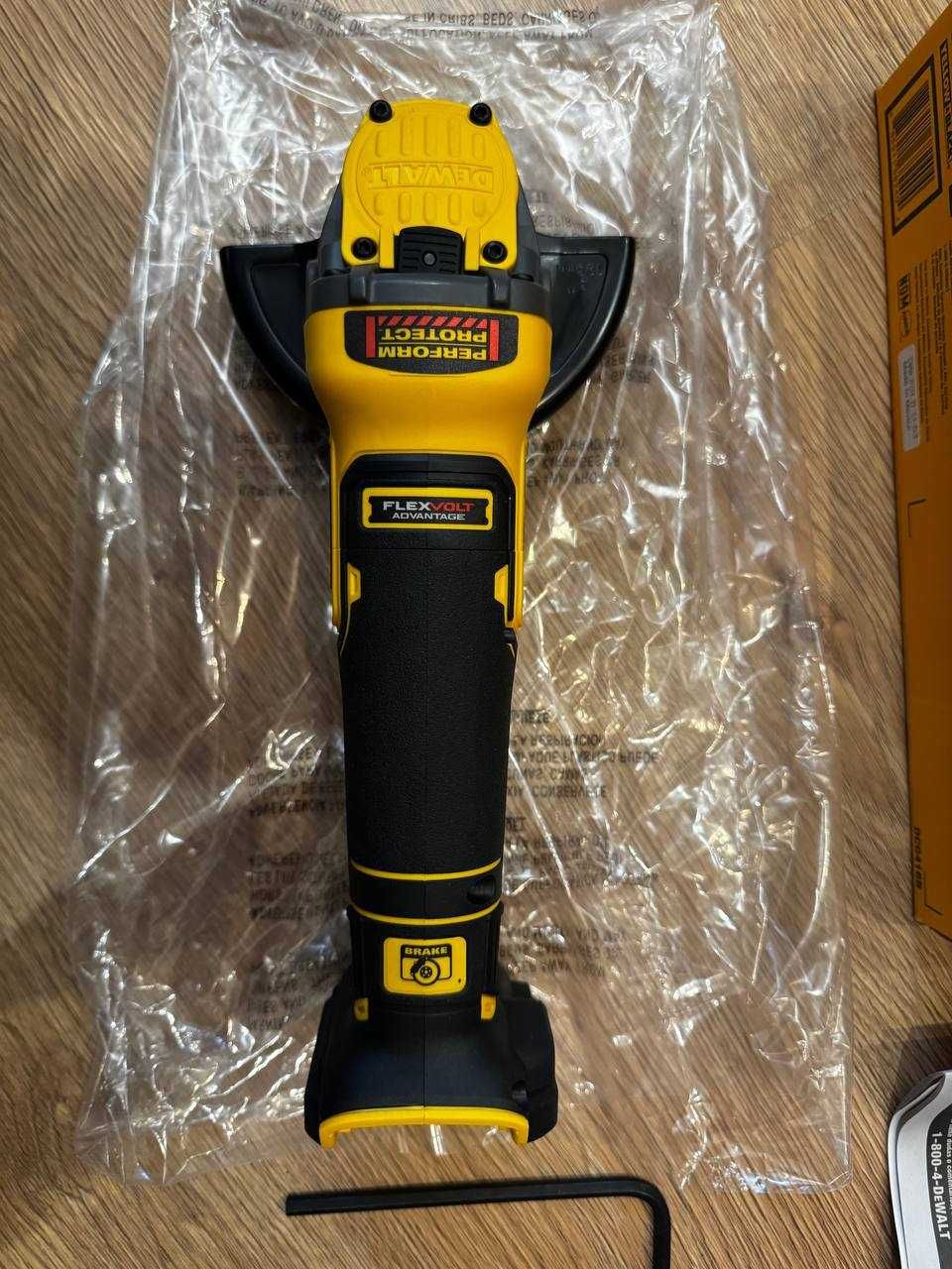 Нова оригінальна акумуляторна болгарка DeWalt DCG416 FLEXVOLTADVANTAGE
