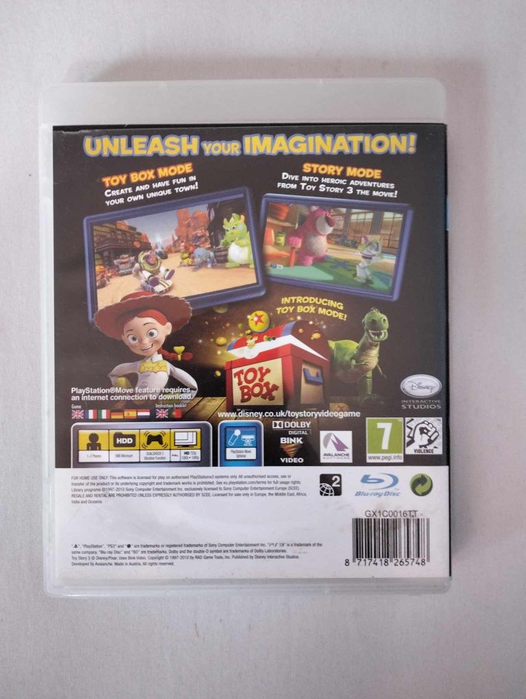Toy story 3 na ps3
