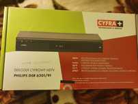 Dekoder cyfrowy Philips HDTV DSR 6201/91 (telewizja, telewizor, TV)