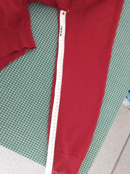 Rozpinany sweter męski w kolorze czerwonym marki Christian Berg 3XL