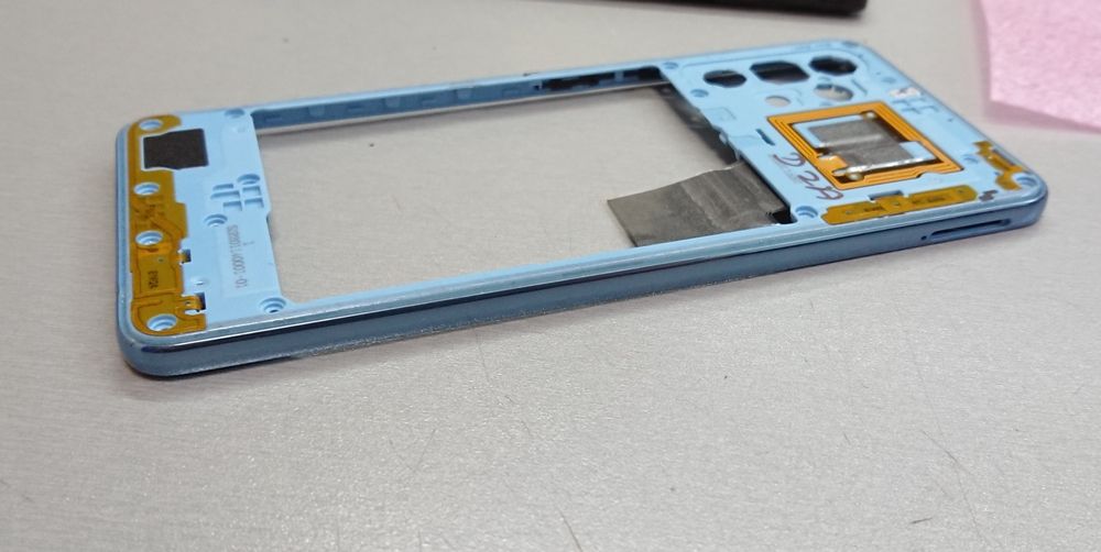 Рамка корпуса Blue Samsung A325 A32 с динамиком