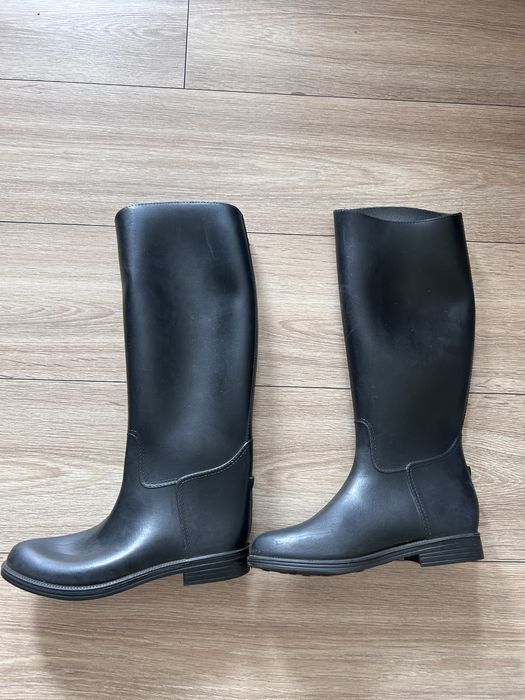 Kalosze to jazdy konnej Decathlon. Rozmiar 37
