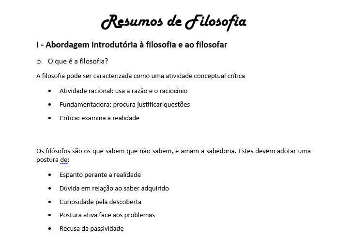 resumos completos filosofia 10º e 11º