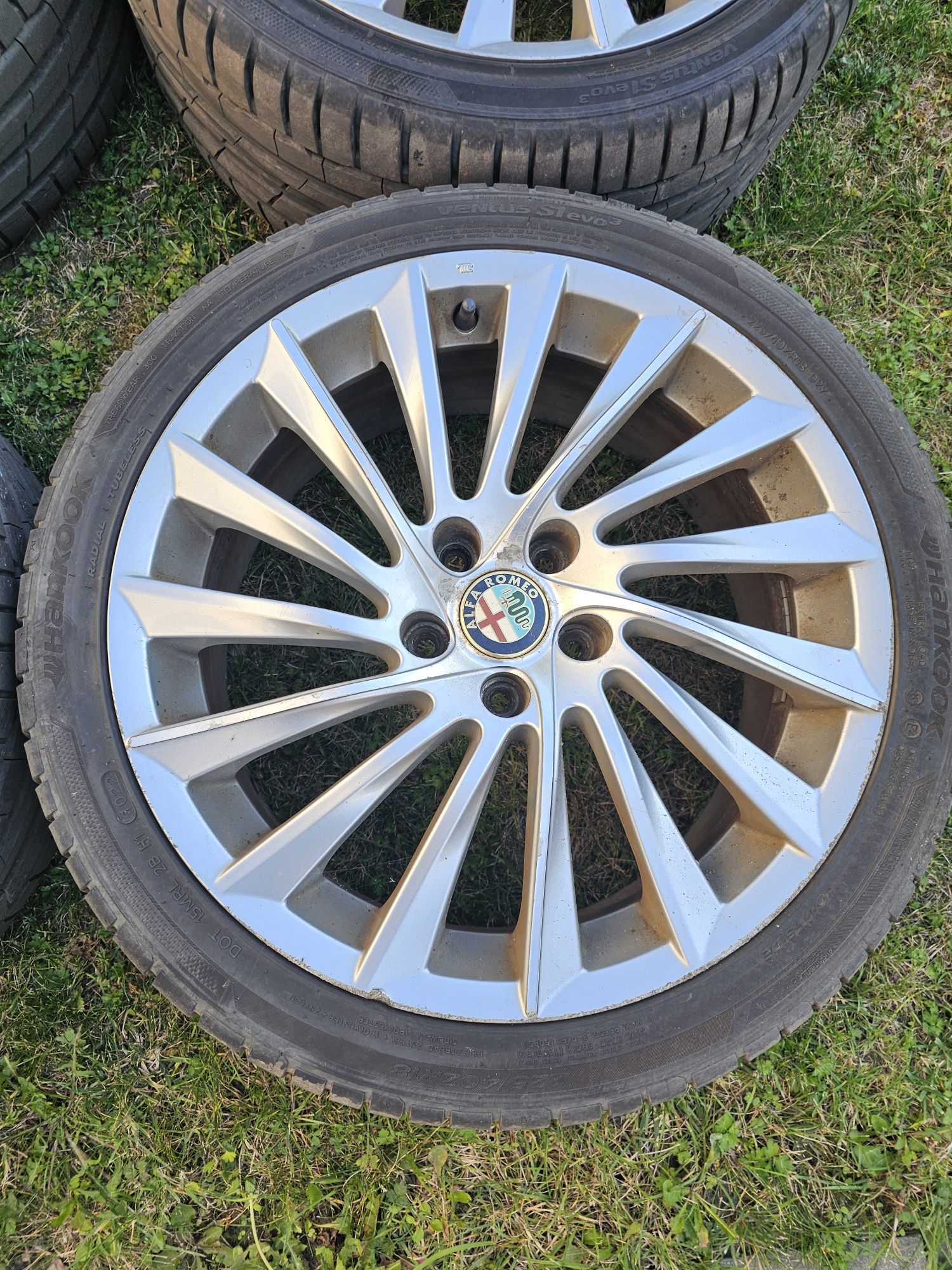 Koła aluminiowe Alfa Romeo Giulietta 18 cali letnie 225/45/18