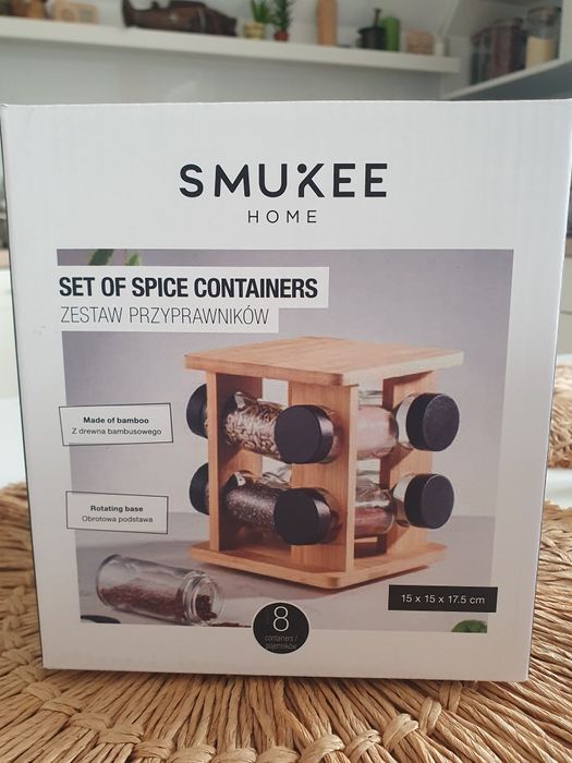 Przyprawnik nowy smukee bambus boho