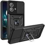 Etui Pancerne Motorola Edge 40 Neo CamShield z Podstawką