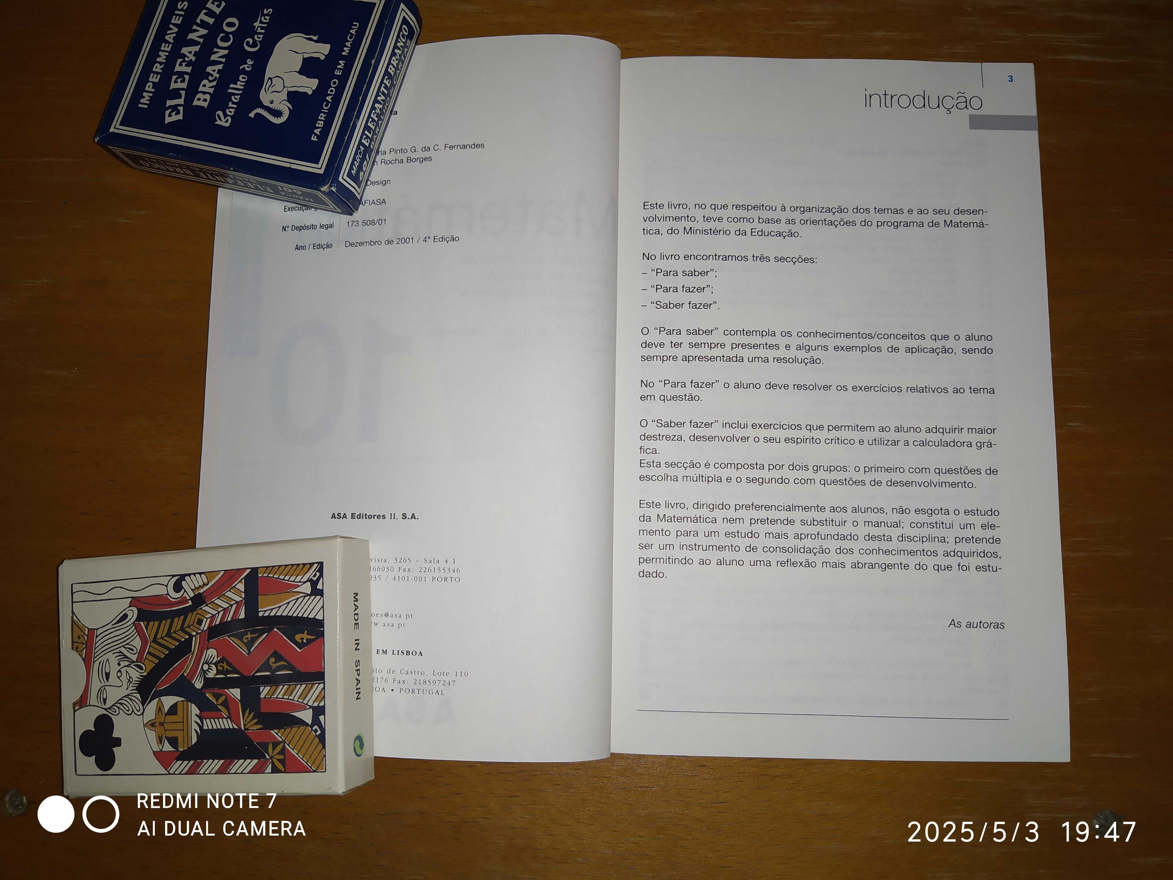livro O Essencial Matemática 10º ano edições asa 2001 (escolar)
