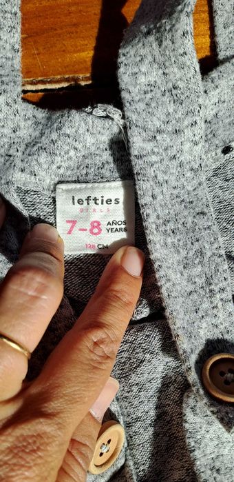 Vestido jardineira 8 anos Lefties