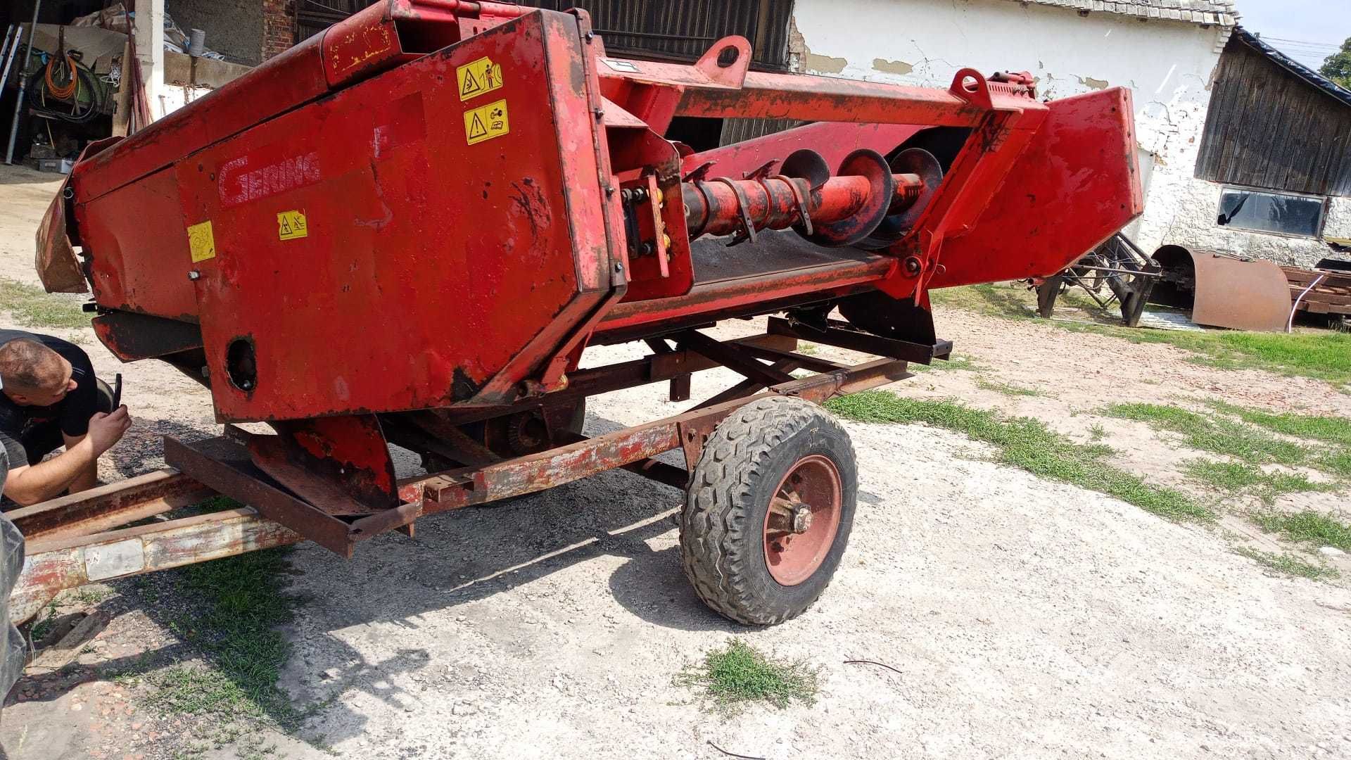 Przystawka Geringhoff + klepisko do kukurydzy Claas